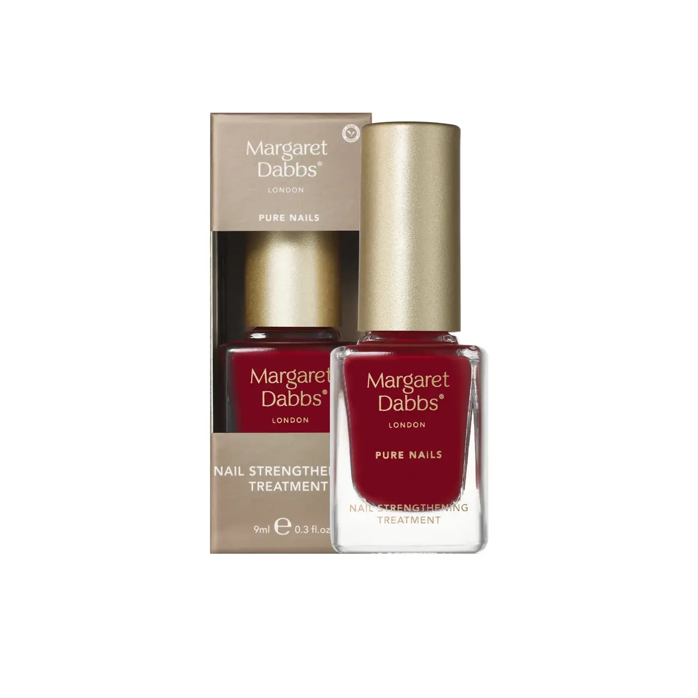 Margaret Dabbs London Nail Strengthening Treatment | The Belgravia 9ml, detail view