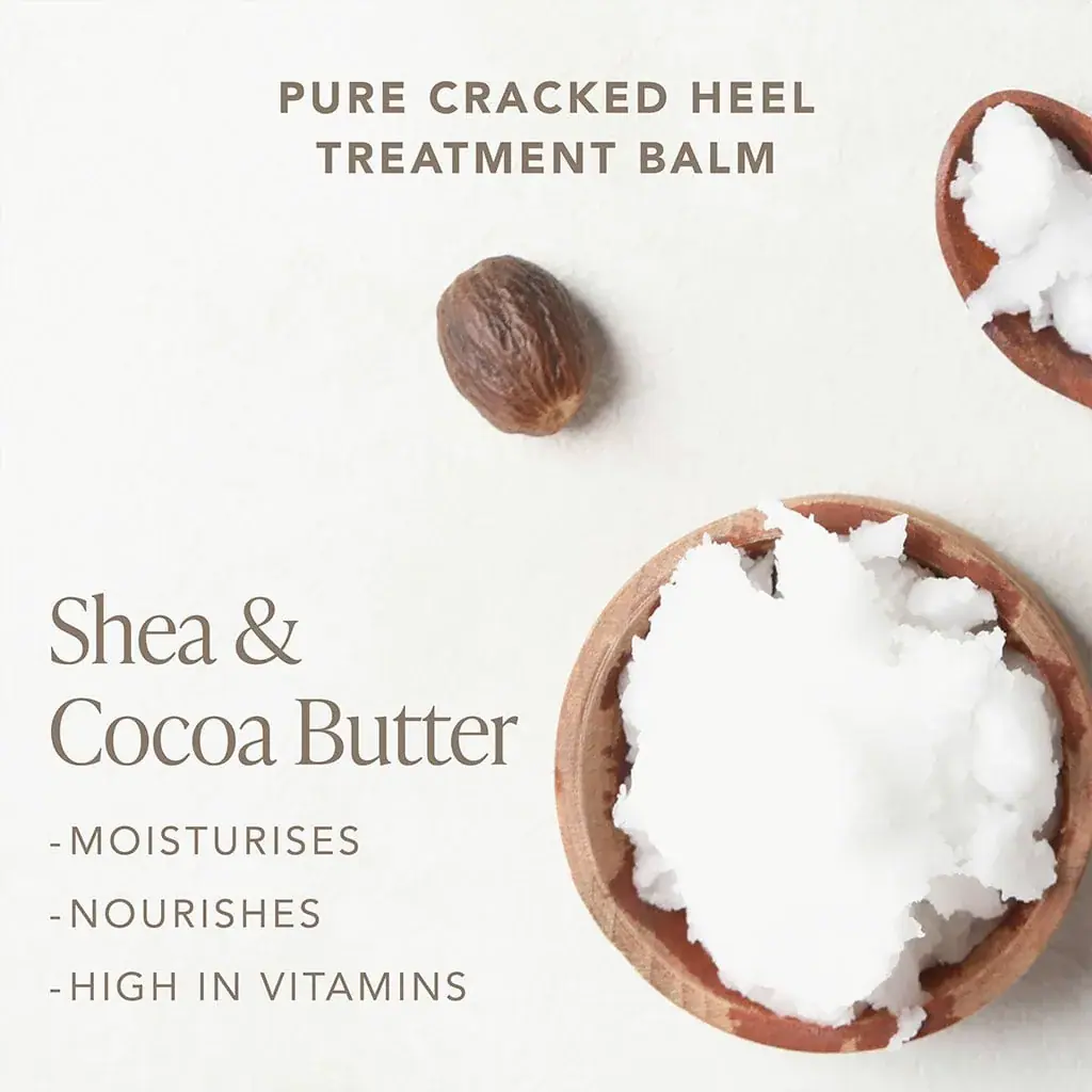 Margaret Dabbs London PURE Cracked Heel Treatment Balm Pot 140ml, lifestyle view