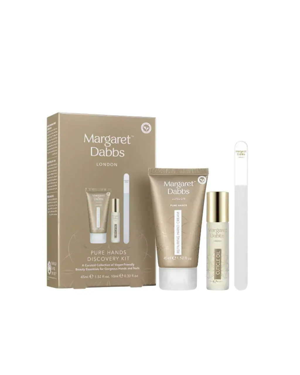 Margaret Dabbs London PURE Hands Discovery Kit, front view