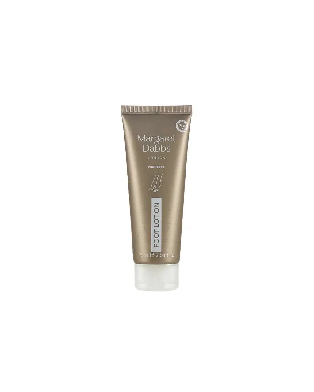 Margaret Dabbs London PURE Restorative Foot Lotion 75ml, front view