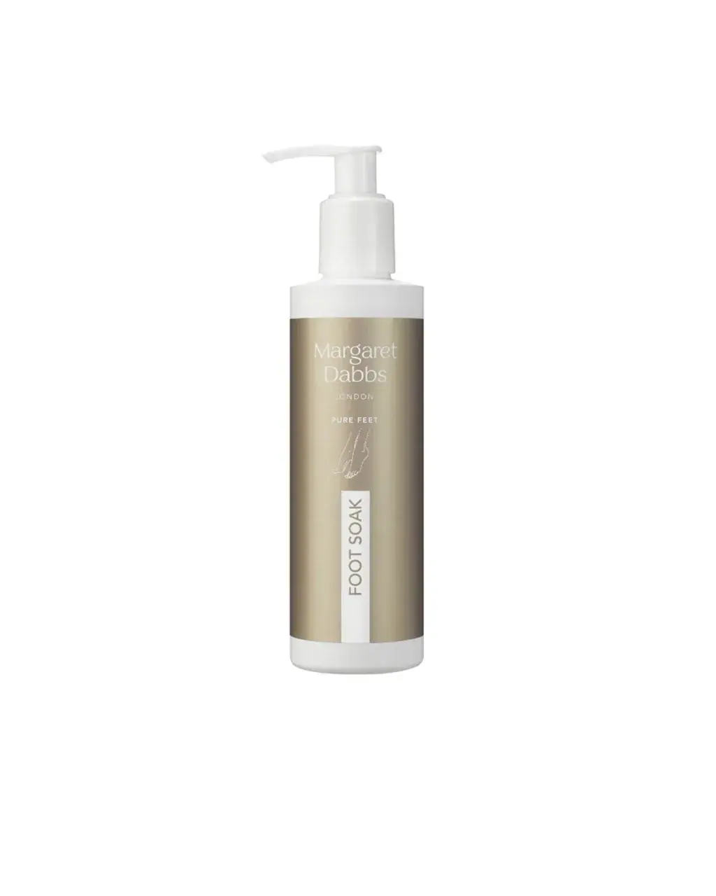 Margaret Dabbs London PURE Reviving Foot Soak 200ml, front view