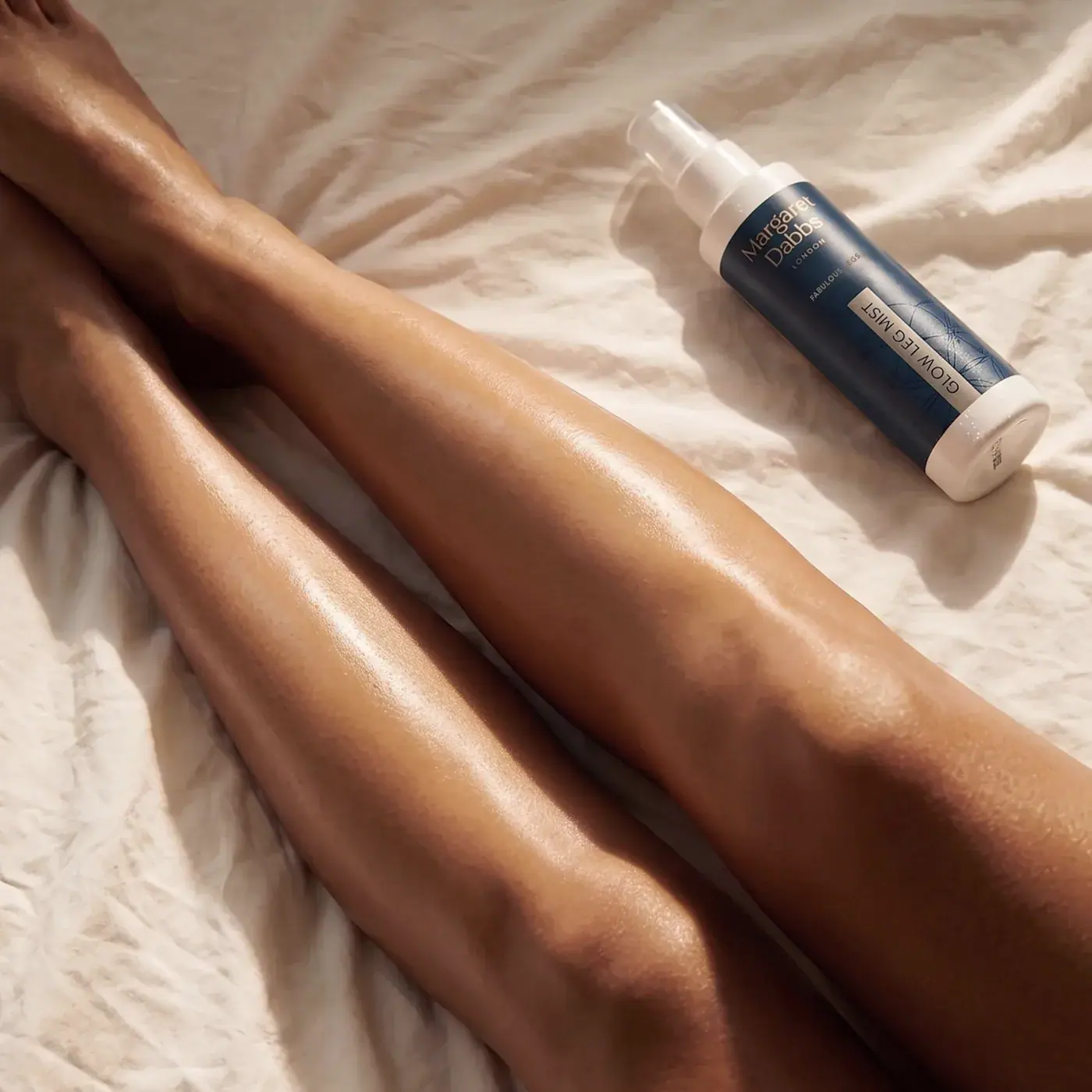 Margaret Dabbs London Refining Glow Leg Mist 100ml, detail view