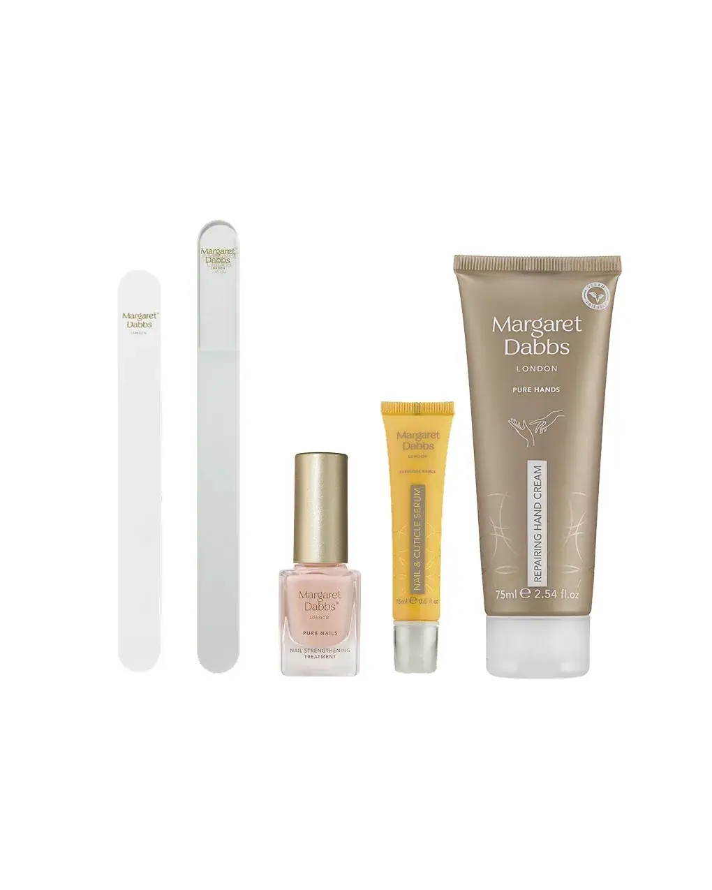 Margaret Dabbs London The Perfect Home Manicure Set, front view