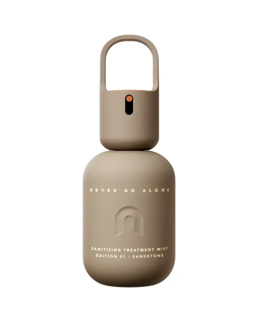 Never Go Alone Sanitising Treatment Mist 20ml Never Go Alone Sanitising Treatment Mist 20ml, front view