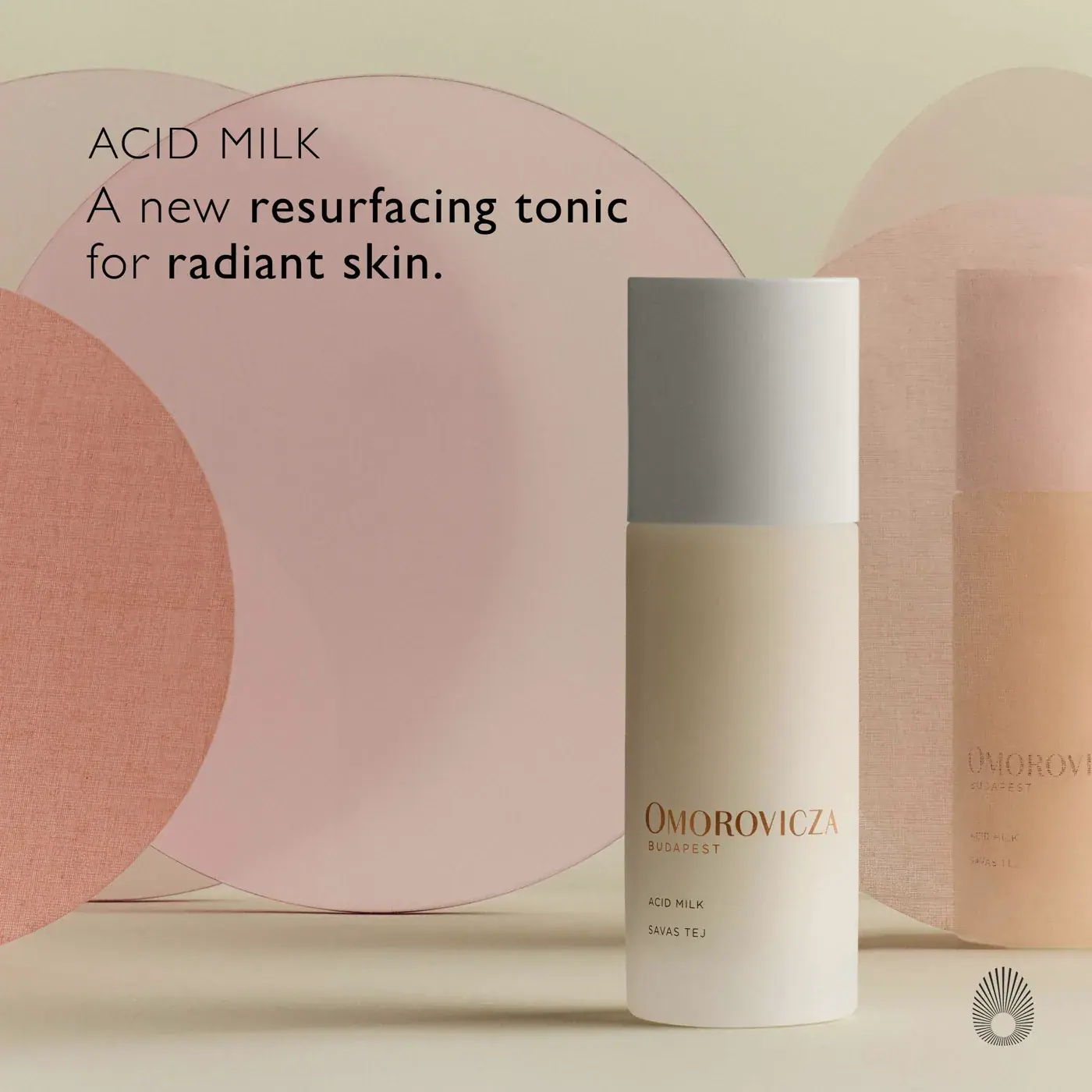 Omorovicza Acid Milk Toner 100ml, texture view
