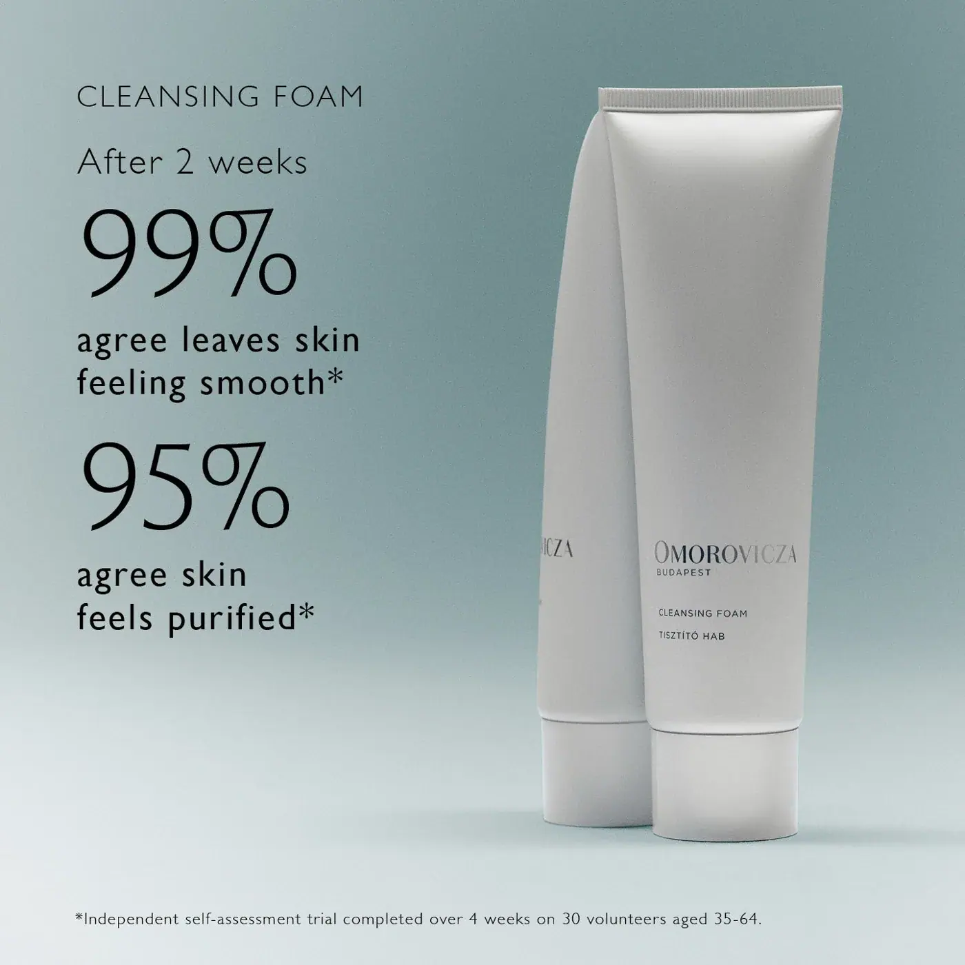 Omorovicza Cleansing Foam 30ml, texture view