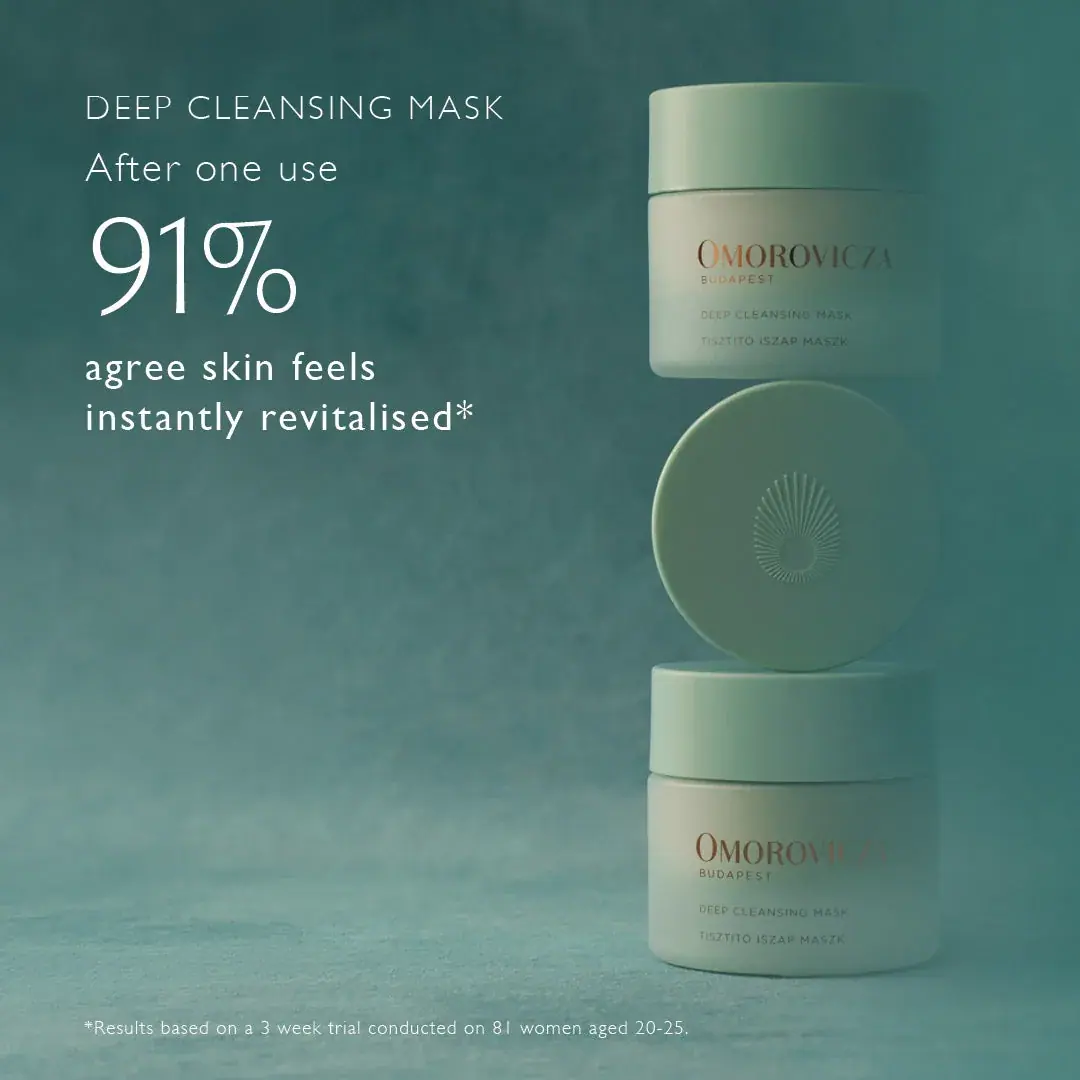 Omorovicza Deep Cleansing Mask 15ml, lifestyle view