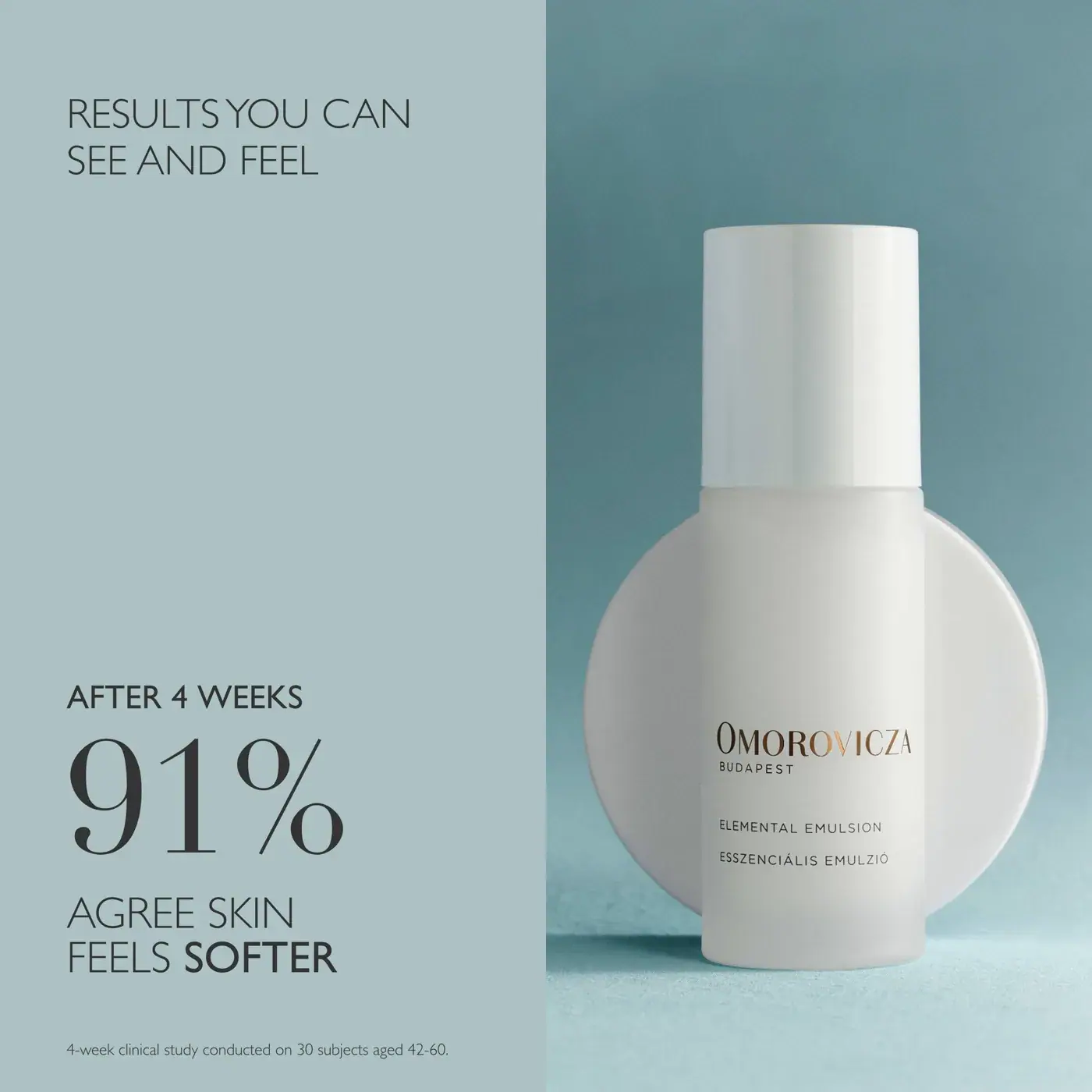 Omorovicza Elemental Emulsion Moisturiser 50ml, detail view