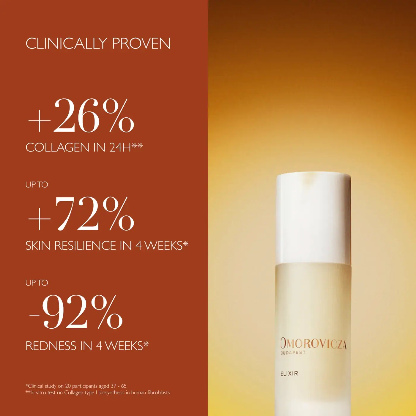 Omorovicza Elixir Serum 5ml, detail view