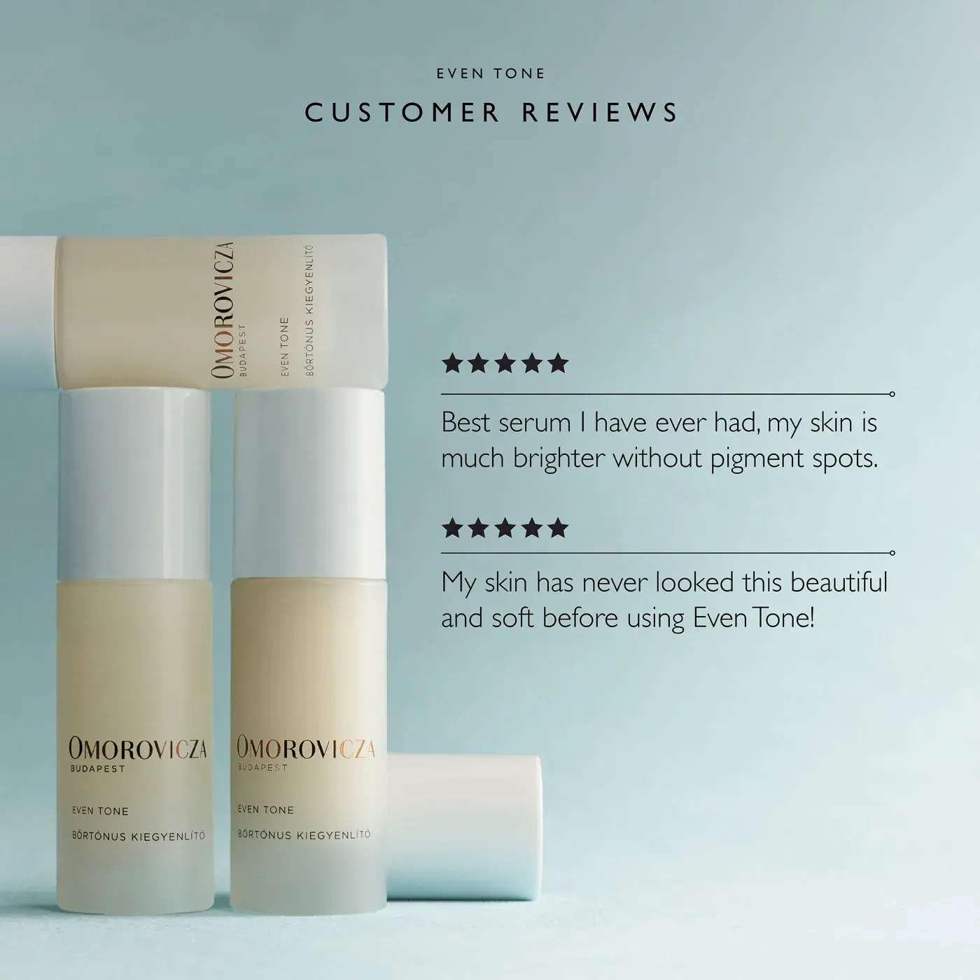 Omorovicza Even Tone Serum 30ml, texture view