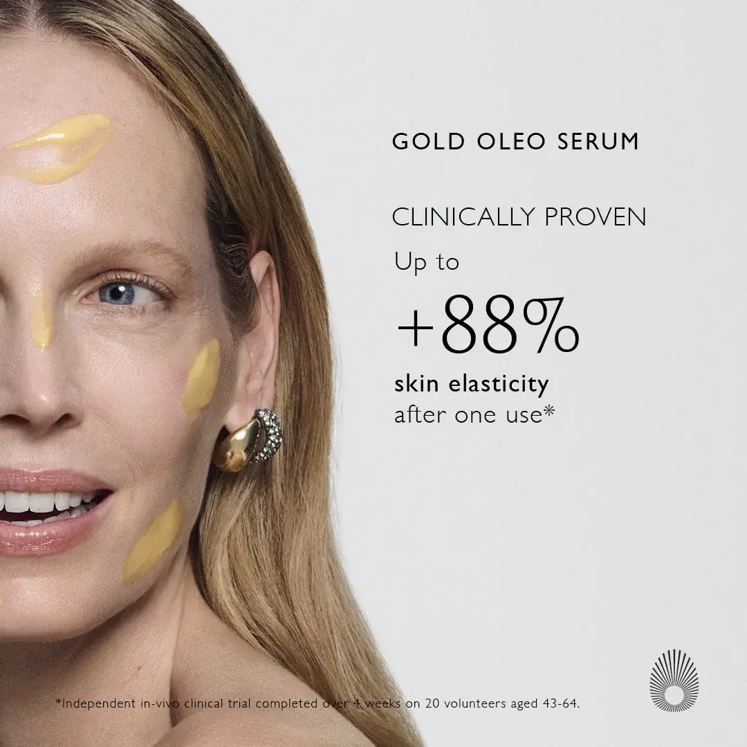 Omorovicza Gold Oleo Serum 5ml, lifestyle view
