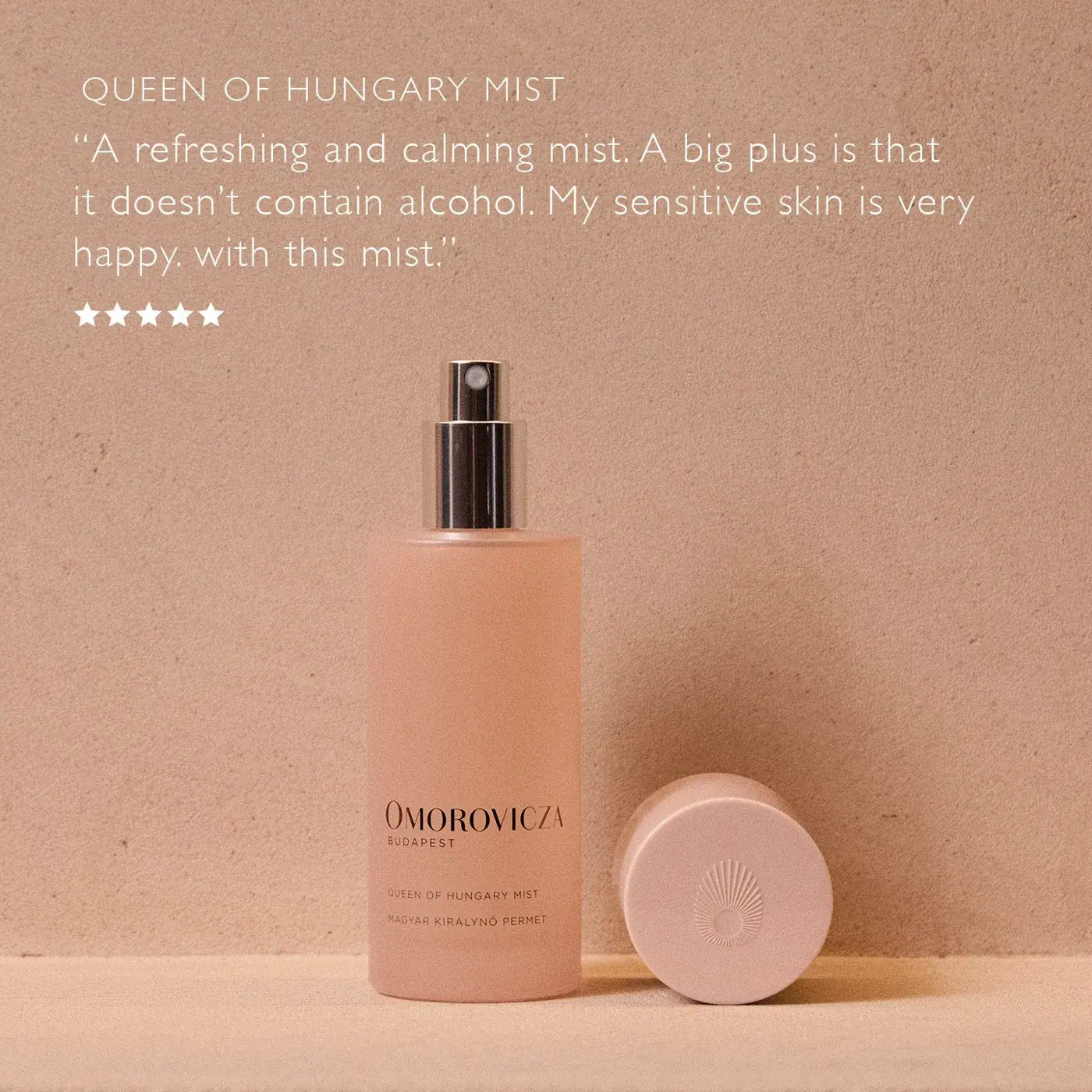 Omorovicza Limited Edition Queen of Hungary Mist 100ml, lifestyle view