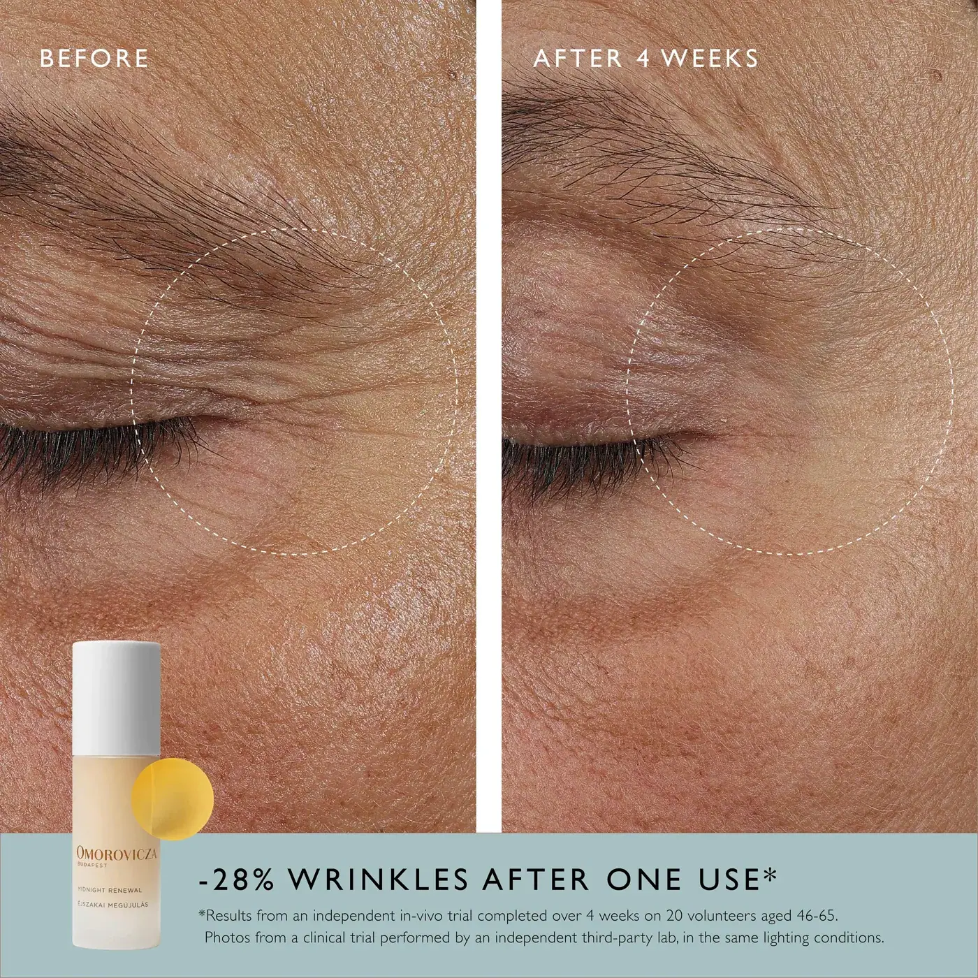 Omorovicza Midnight Renewal Serum 30ml, texture view