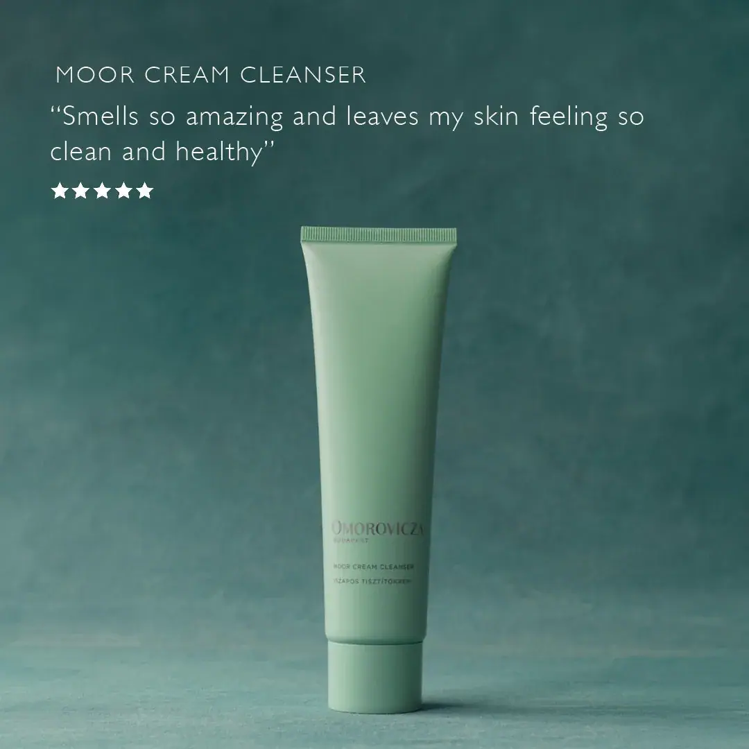 Omorovicza Moor Cream Cleanser 150ml, lifestyle view