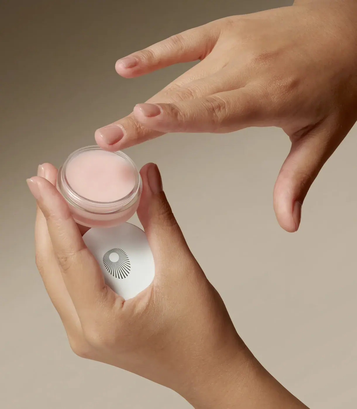 Omorovicza Perfecting Lip Balm 10ml, texture view