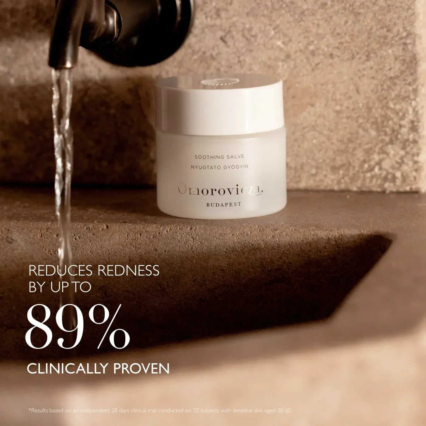 Omorovicza Soothing Salve Cream 50ml, packaging view