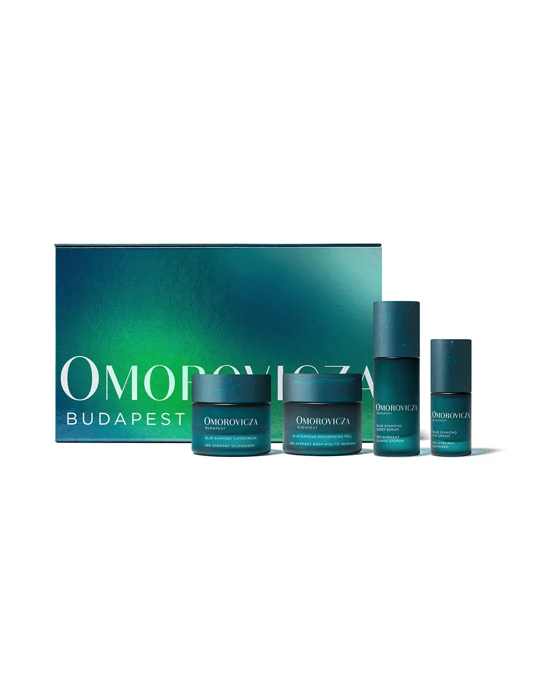 Omorovicza The Blue Diamond Ritual Giftset Omorovicza The Blue Diamond Ritual Giftset, front view