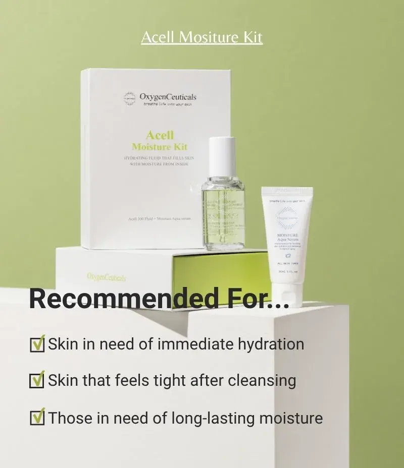 OxygenCeuticals Acell Moisture Kit, texture view