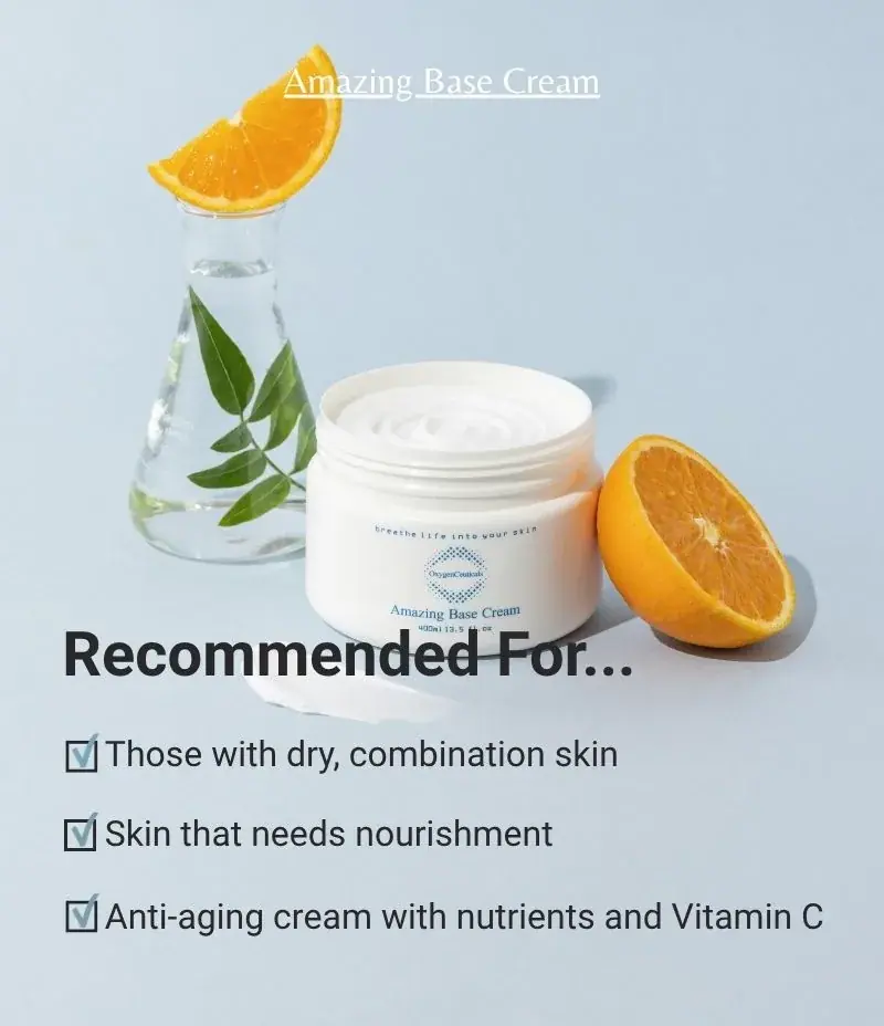 OxygenCeuticals Amazing Base Cream, lifestyle view