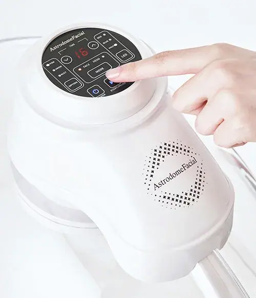 OxygenCeuticals AstrodomeFacial, detail view