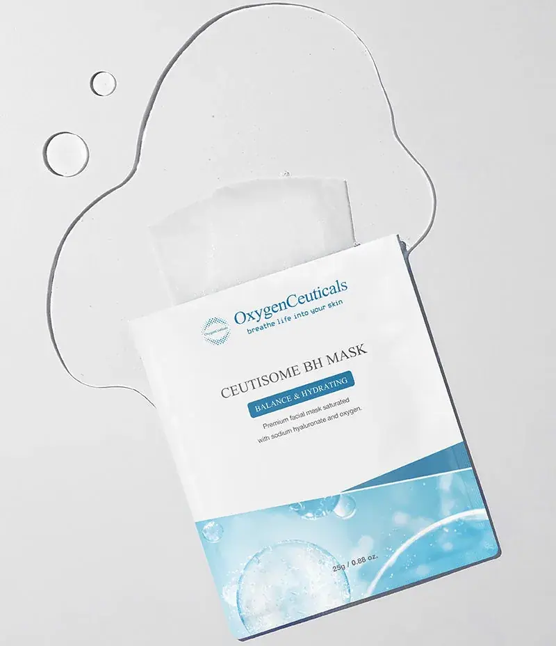 OxygenCeuticals Ceutisome BH Mask, lifestyle view