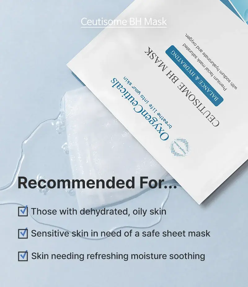 OxygenCeuticals Ceutisome BH Mask, texture view