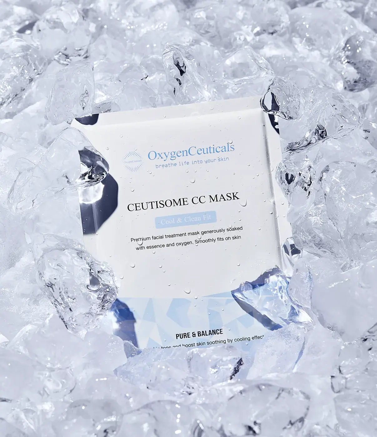 OxygenCeuticals Ceutisome CC Mask, detail view