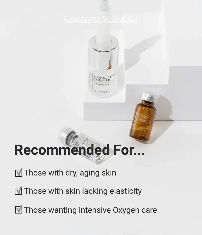 OxygenCeuticals Ceutisome W Trial Kit, lifestyle view