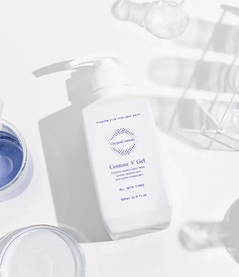 OxygenCeuticals Contour V Gel, detail view