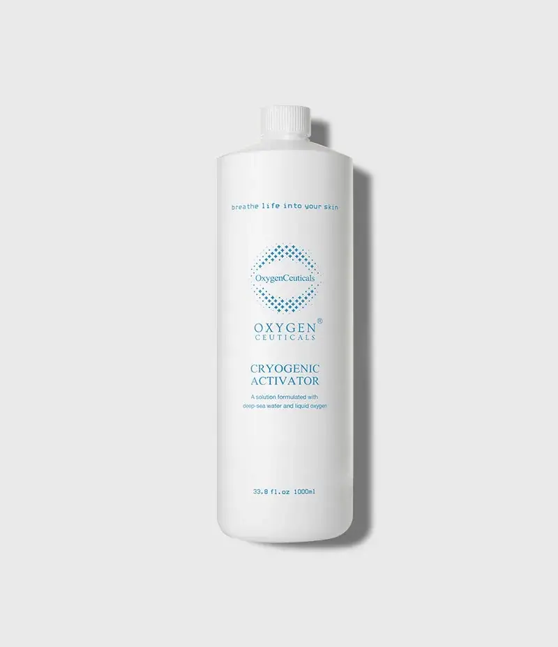 OxygenCeuticals Cryogenic Activator 100ml/3.38fl.oz, packaging view