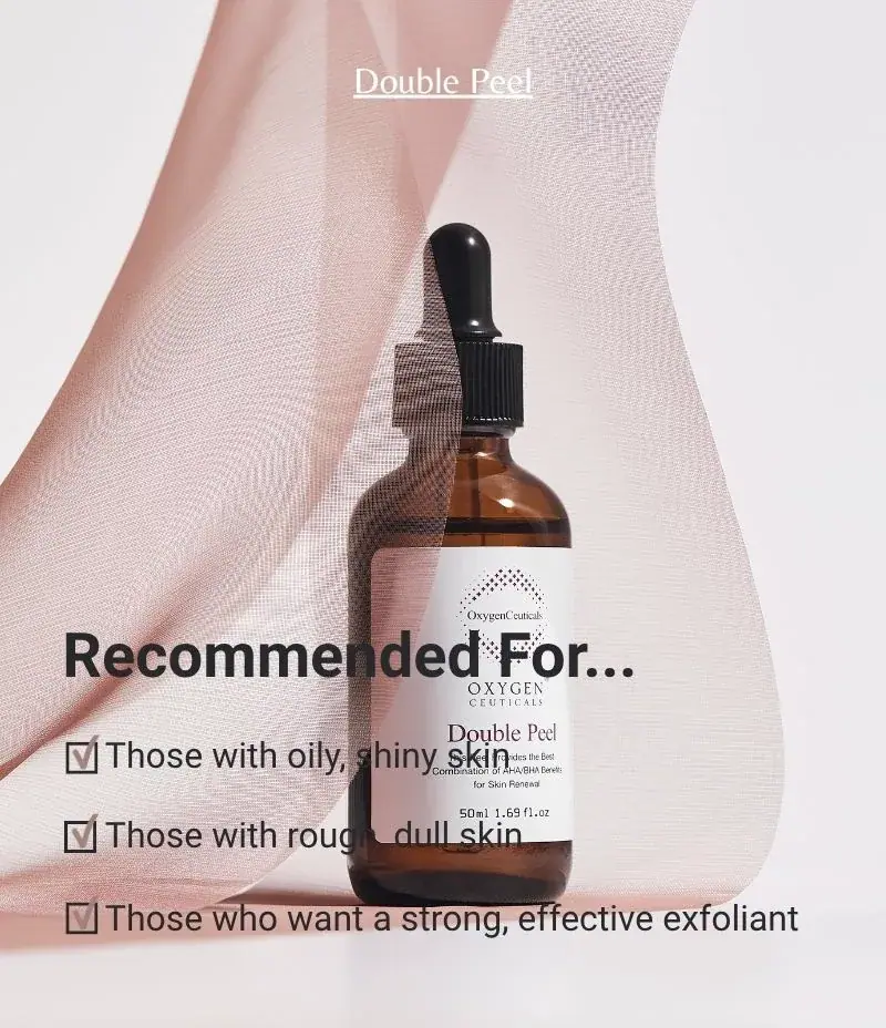 OxygenCeuticals Double Peel, lifestyle view