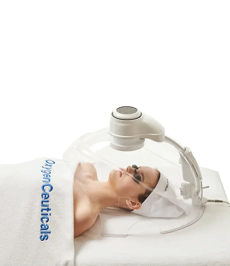 OxygenCeuticals Eye Protection Goggles, detail view
