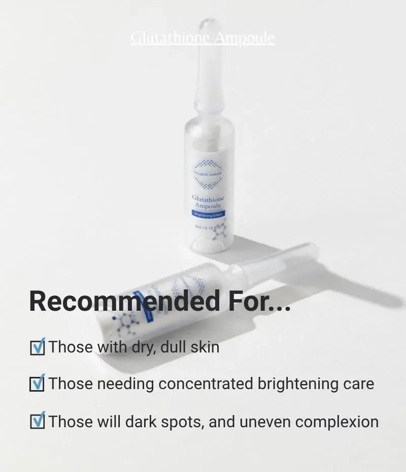 OxygenCeuticals Glutathione Ampoule, texture view