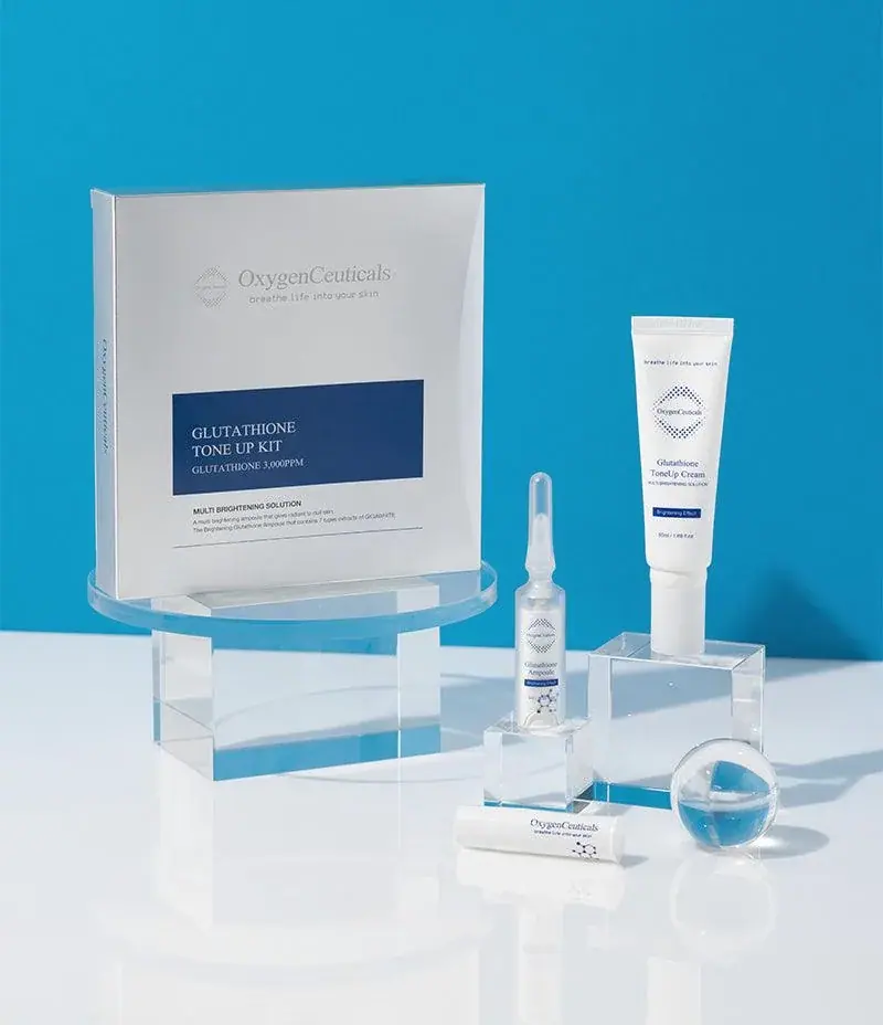 OxygenCeuticals Glutathione ToneUp Kit, detail view