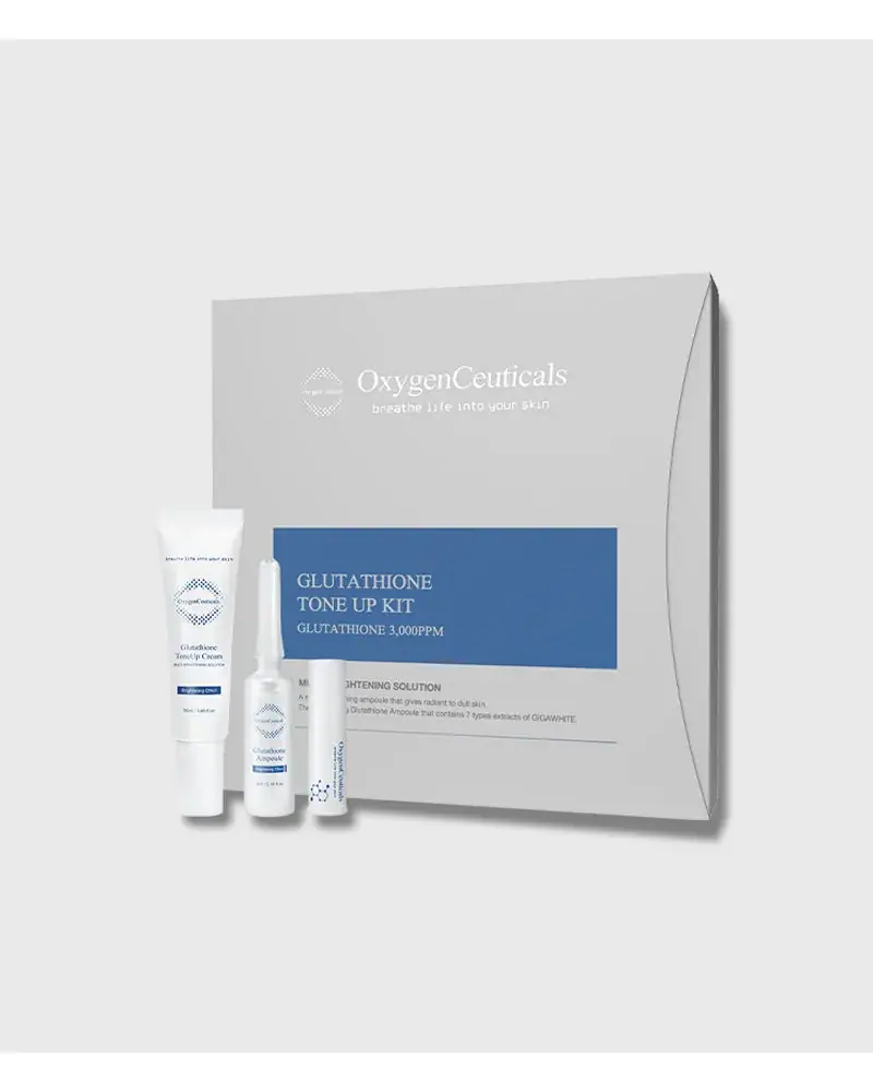 OxygenCeuticals Glutathione ToneUp Kit, front view