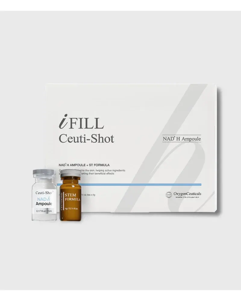 OxygenCeuticals i Fill Ceuti-Shot NAD Ampoule, front view