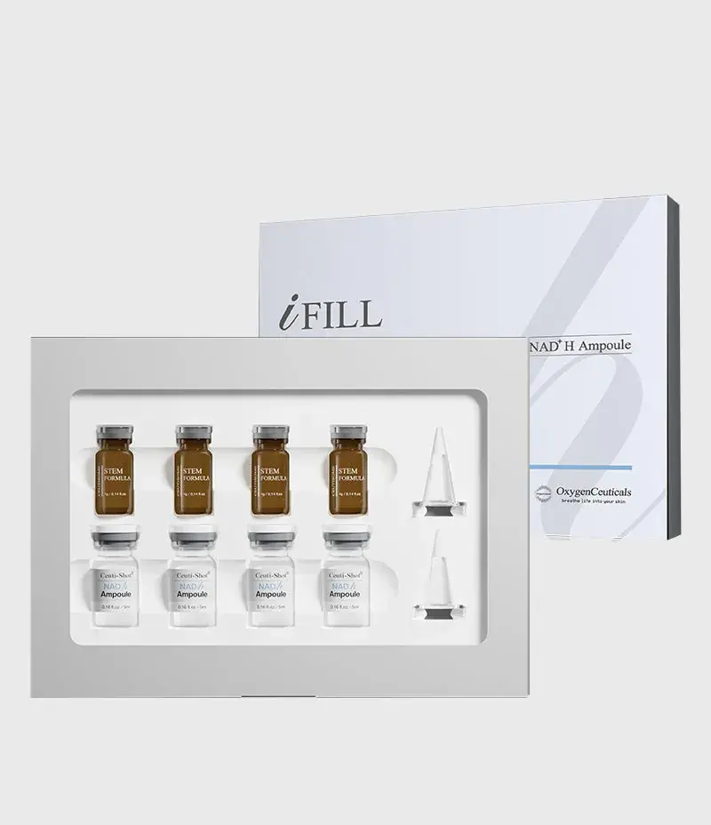 OxygenCeuticals i Fill Ceuti-Shot NAD Ampoule, texture view