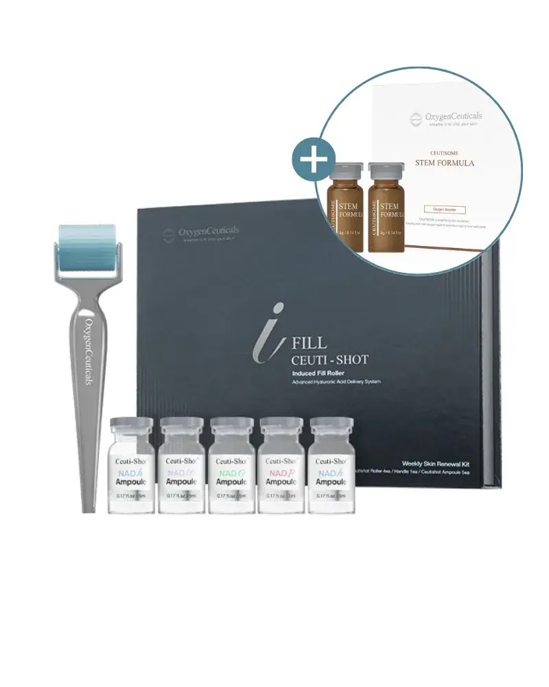 OxygenCeuticals i Fill Ceuti-Shot S Set, front view