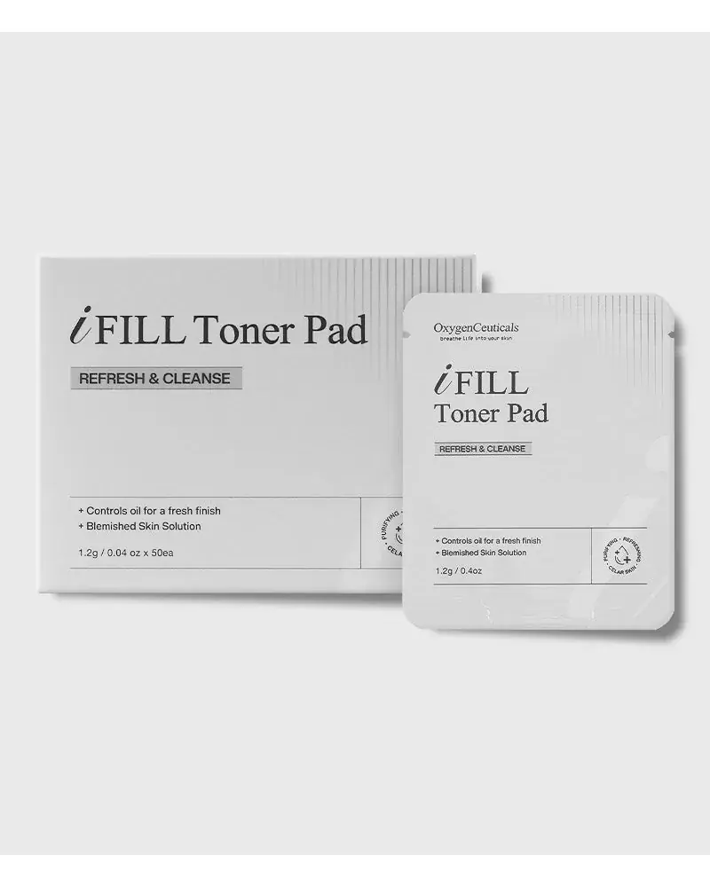 OxygenCeuticals i Fill Toner Pad, front view