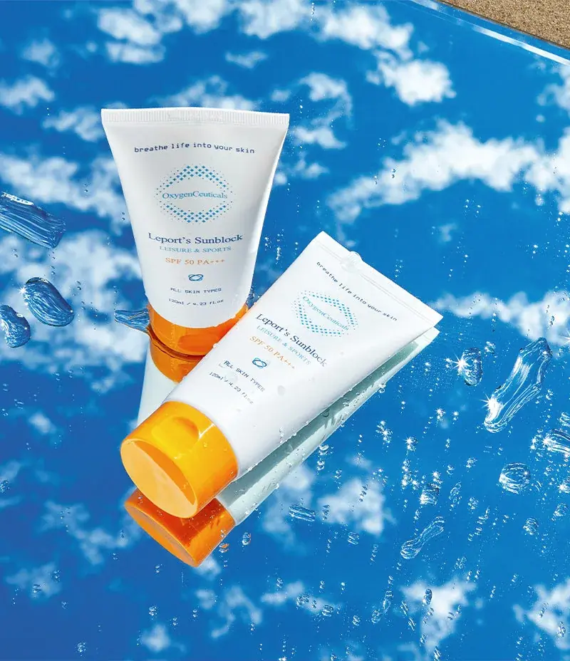 OxygenCeuticals Leport's Sunblock 120ml/4.23oz, detail view