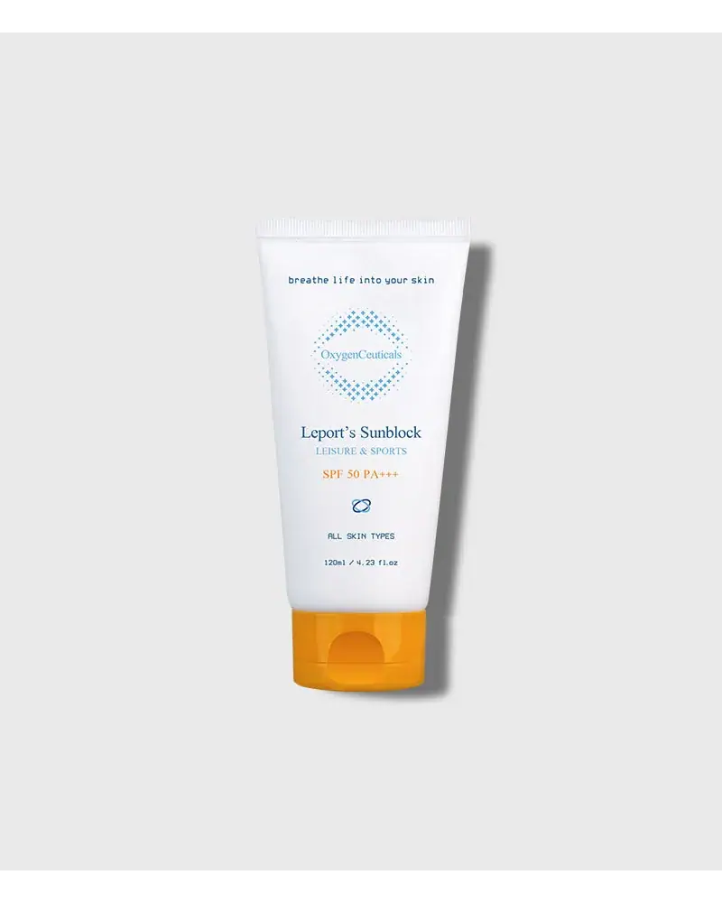 OxygenCeuticals Leport's Sunblock 120ml/4.23oz, front view