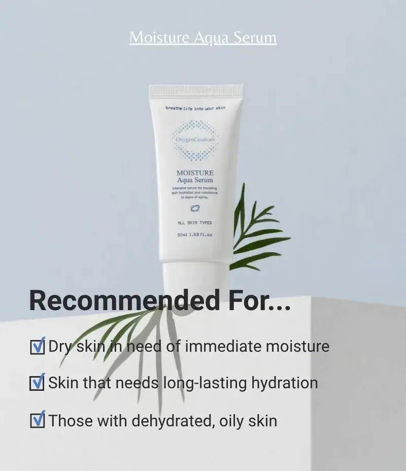 OxygenCeuticals Moisture Aqua Serum 30ml/1fl.oz, lifestyle view