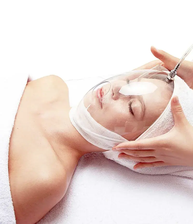OxygenCeuticals Oxygen PVC Mask, detail view