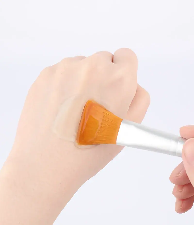 OxygenCeuticals Premium Face Brush (with OxygenCeuticals logo), texture view