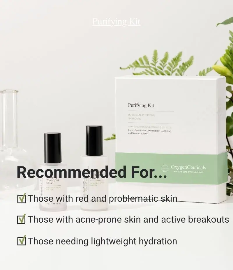 OxygenCeuticals Purifying Kit, texture view