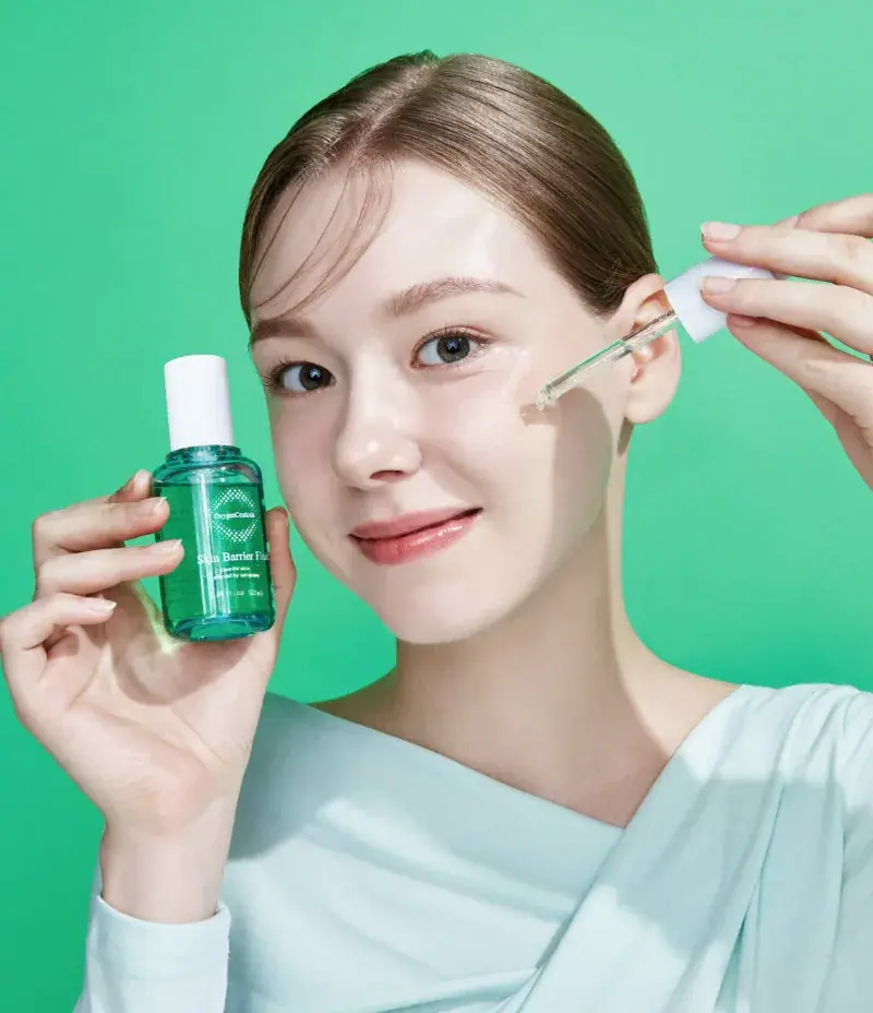 OxygenCeuticals Skin Barrier Fluid, detail view