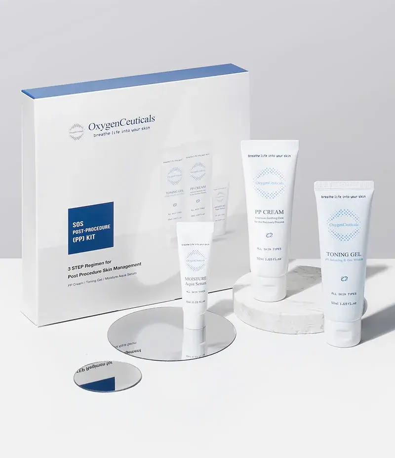 OxygenCeuticals SOS PP Kit, detail view