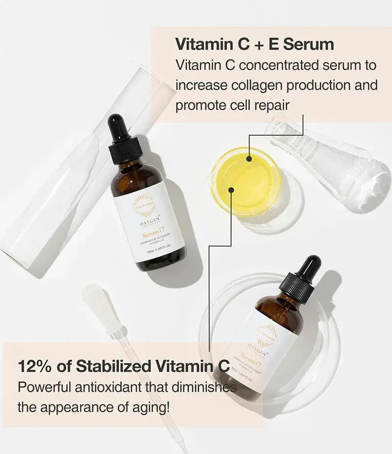 OxygenCeuticals Vitamin C + E Serum, detail view