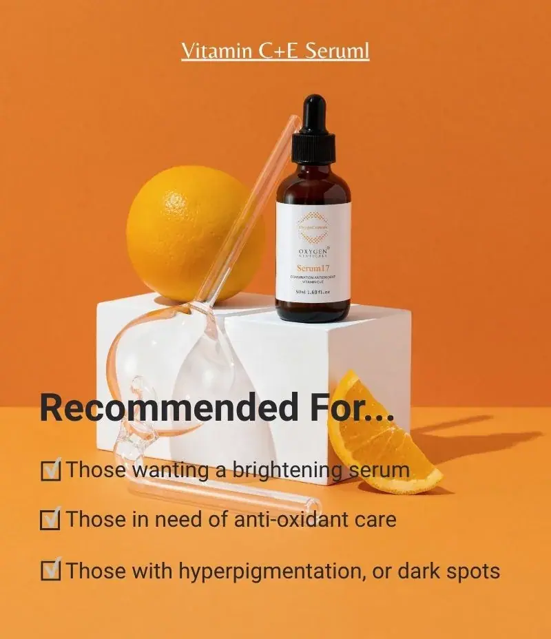 OxygenCeuticals Vitamin C + E Serum, texture view