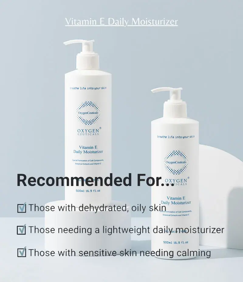 OxygenCeuticals Vitamin E Daily Moisturizer, detail view